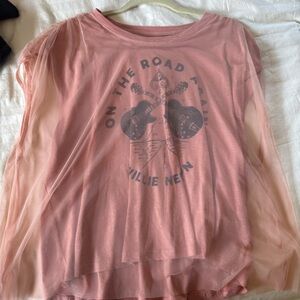 Pilcro Dusty Pink Knit Top